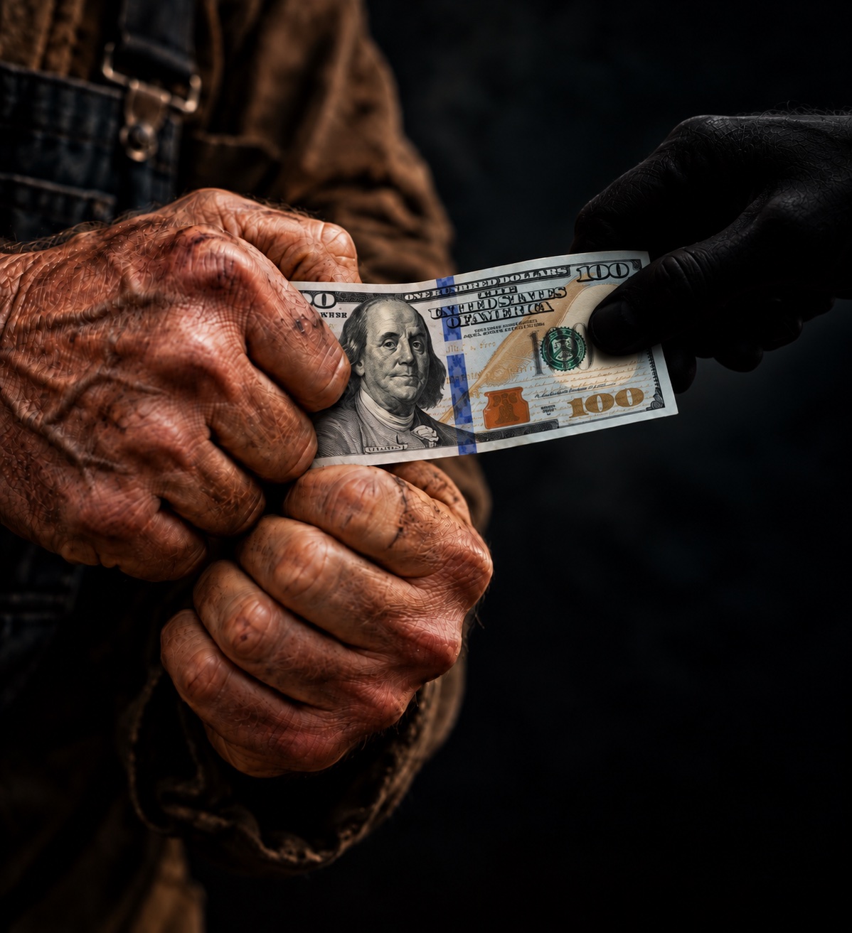 The government is funded by money that We The People work hard for.