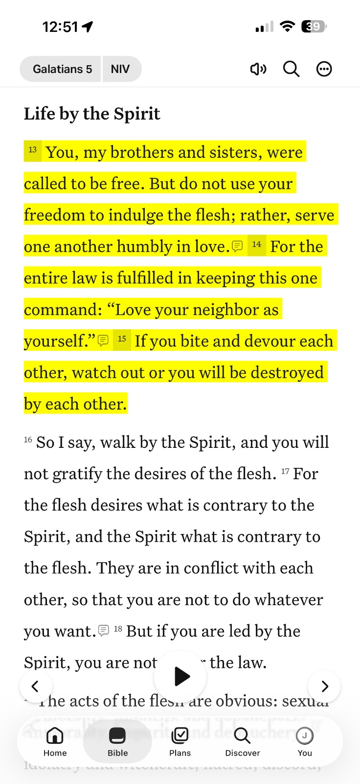 Life By The Spirit